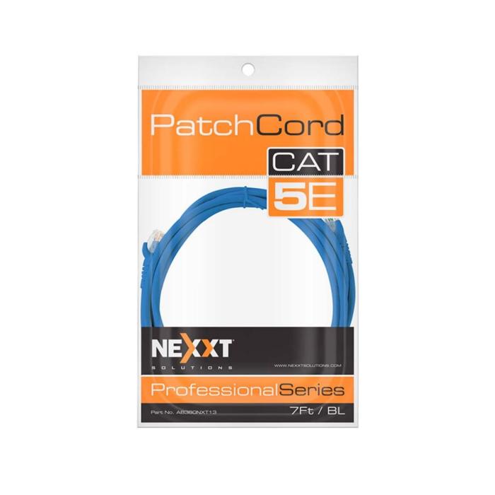 Nexxt Patch Cord Cat5e 7Ft. BL 1