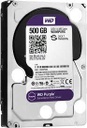 Unidad HDD SATA WD PURPLE de 500GB optimizada para videovigilancia,compatible con cualquier marca de DVRS y NVRS, unidad púrpura SATA  de 5400 RPM 6,0 Gbps,3,5,64 MB de caché, refurbished